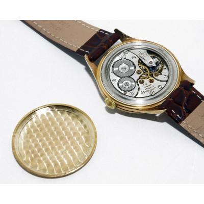 RELOJ LONGINES JUMBO CALATRAVA DE ORO 18K CAL 27.0