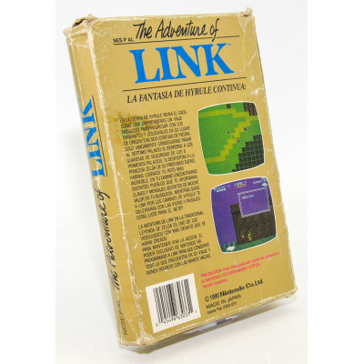 VIDEOJUEGO NINTENDO NES ZELDA II