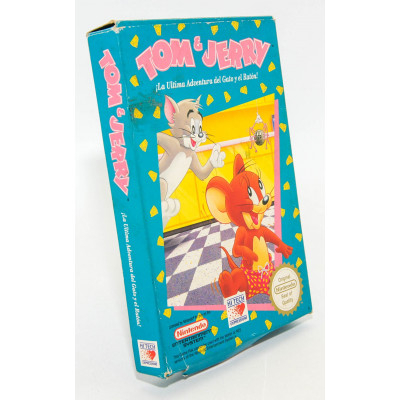 VIDEOJUEGO NINTENDO NES TOM & JERRY LA ULTIMA AVENTURA DEL GATO Y EL RATON