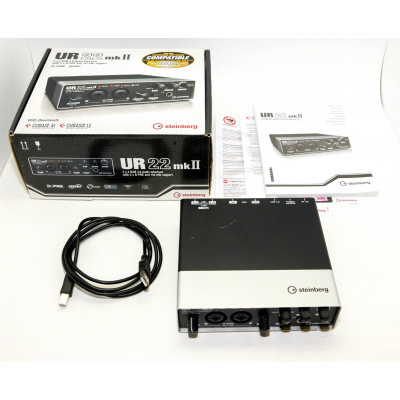 INTERFAZ AUDIO STEINBERG UR22 MKII