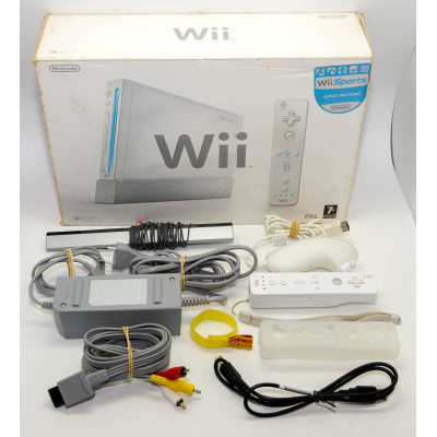 CONSOLA NINTENDO WII BLANCA EN CAJA