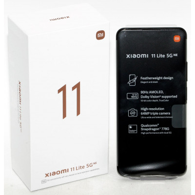 XIAOMI MI 11 LITE 5G NE 128GB NEGRO