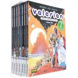 COLECCION CÓMICS VALERIAN 7 TOMOS