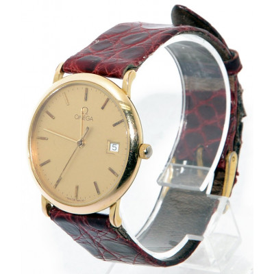 RELOJ OMEGA DEVILLE QUARTZ CON GRABADO