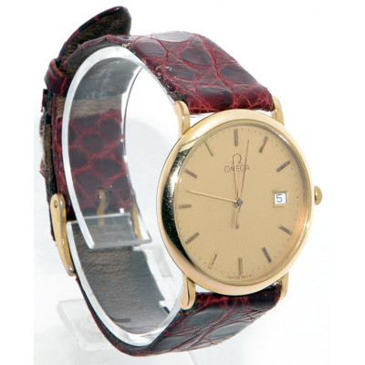 RELOJ OMEGA DEVILLE QUARTZ CON GRABADO