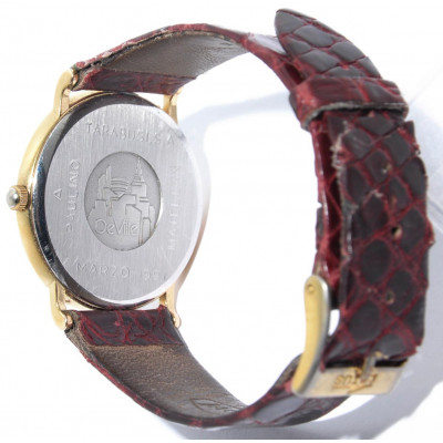 RELOJ OMEGA DEVILLE QUARTZ CON GRABADO