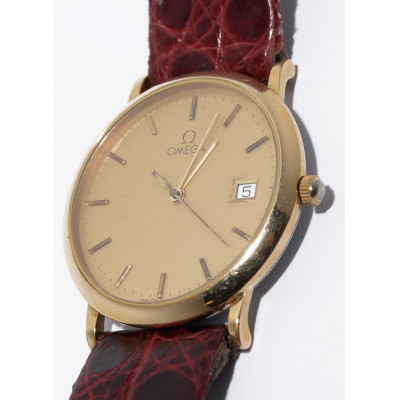 RELOJ OMEGA DEVILLE QUARTZ CON GRABADO