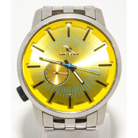 RELOJ RIP CURL AMARILLO