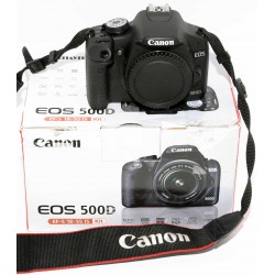CAMARA REFLEX DIGITAL CANON EOS 500D + 18-55 CANON