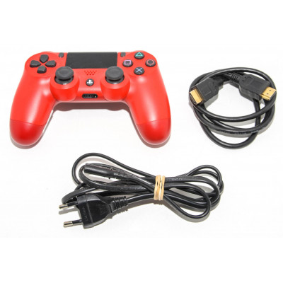 CONSOLA PS4 FAT 500GB CON MANDO ROJO