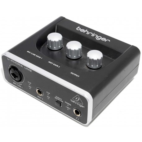 INTERFAZ AUDIO BEHRINGER U-PHORIA UM2