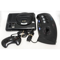 CONSOLA SEGA MEGADRIVE CON MEGAMASTER VII Y MANDO