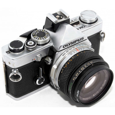 CÁMARA ANALÓGICA OLYMPUS OM-1N + ZUIKO 50MM 1.8