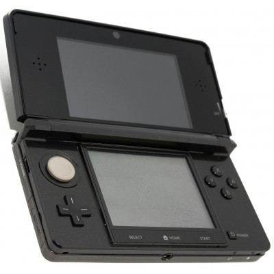 NINTENDO 3DS NEGRA SIN LAPIZ