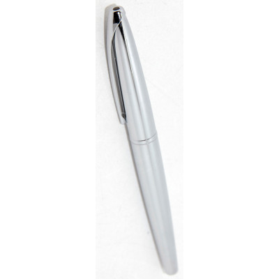 PLUMA CROSS PLATEADA