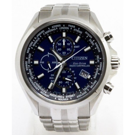 RELOJ CITIZEN ECO DRIVE RADIO AT8200-87L