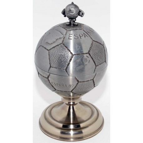 FIGURA CENICERO BALON NARANJITO ESPAÑA 92