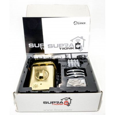 CERROJO ELECTRONICO LINCE DORADO 3 MANDOS