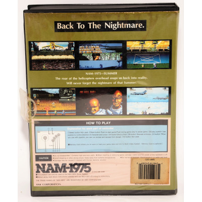VIDEOJUEGO SNK NEO GEO NAM 1975