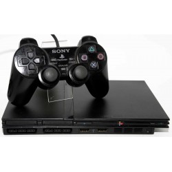 CONSOLA PS2 SLIM CON MANDO
