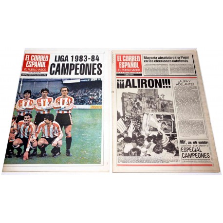 PERIODICO Y SUPLEMENTO ATHLETIC 1983-84