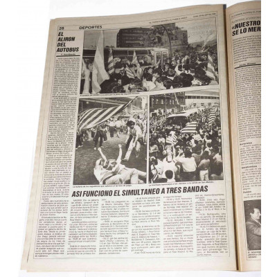 PERIODICO Y SUPLEMENTO ATHLETIC 1983-84