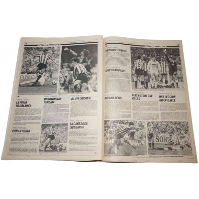 PERIODICO Y SUPLEMENTO ATHLETIC 1983-84