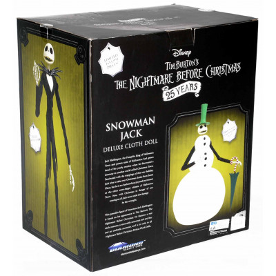 FIGURA PESADILLA ANTES DE NAVIDAD SNOWMAN JACK