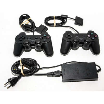 CONSOLA SONY SCPH-70004 PS2 2 MANDOS COMPATIBLES