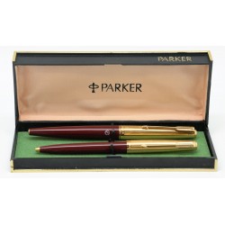 Conjunto bolígrafo y pluma Parker