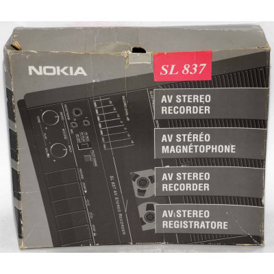 REPRODUCTOR GRABADOR CASSETTE NOKIA SL837