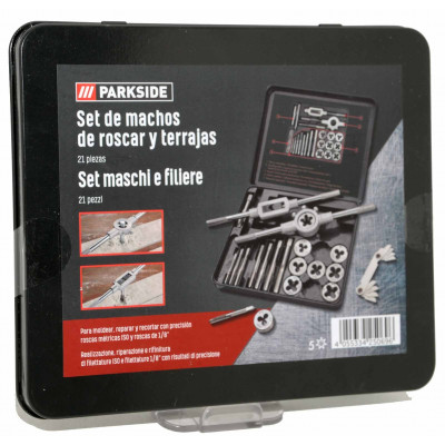 JUEGO LLAVES PARKSIDE MACHOS Y TERRAJAS