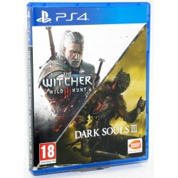 VIDEOJUEGOS PS4 THE WITCHER 3 + DARKSOULS 3