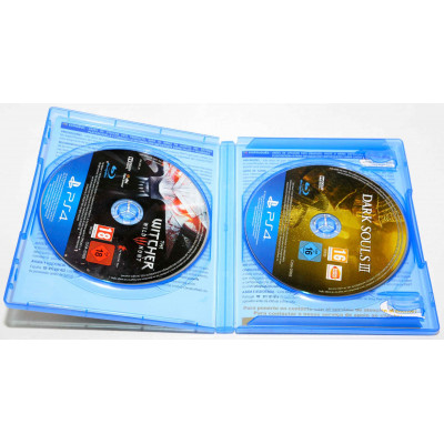 VIDEOJUEGOS PS4 THE WITCHER 3 + DARKSOULS 3