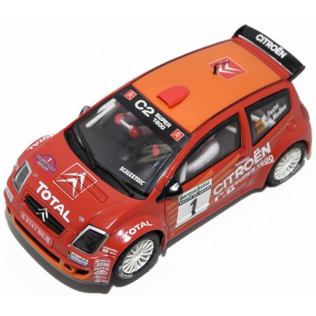 COCHE SLOT SCALEXTRIC CITROEN C2 JWRC