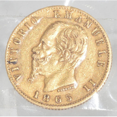 MONEDA 20 LIRAS 1965