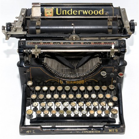 MAQUINA ESCRIBIR UNDERWOOD 5| Bilbotruke | Segunda Mano Bilbao