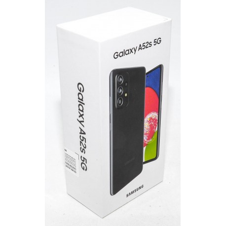 SAMSUNG GALAXY A52s 5G 128GB NEGRO PRECINTADO