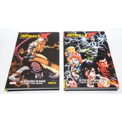 COMIC LIBRO PATRULLA X VOLUMEN 1 Y 2