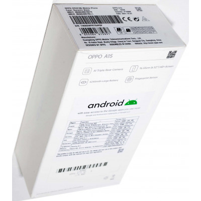 OPPO A15 32GB NEGRO PRECINTADO