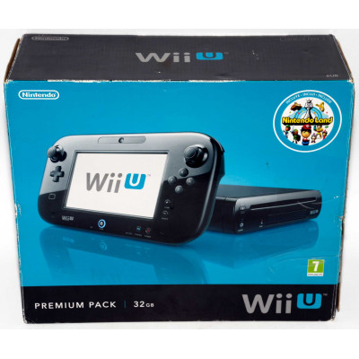 CONSOLA WII U NEGRA CON 2 MANDOS