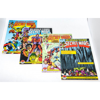COLECCIÓN CÓMICS SECRETS WARS - 12 TOMOS