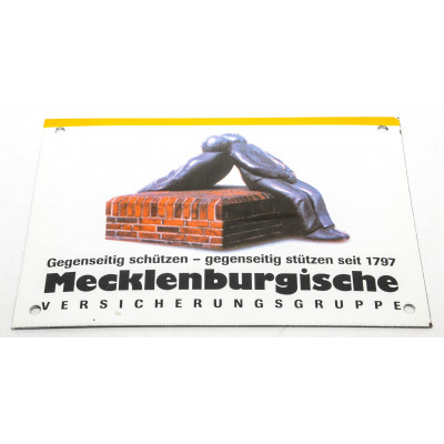 PLACA METÁLICA MECKLENBURGISCHE