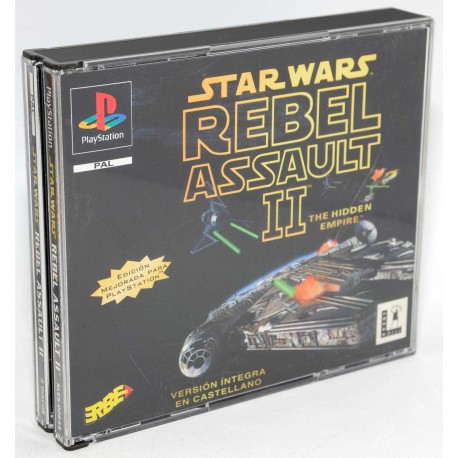 JUEGO PSX STAR WARS REBEL ASSAULT II