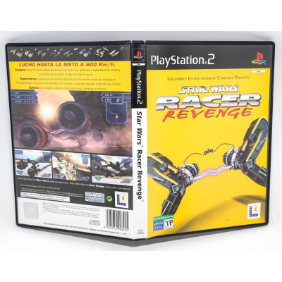 VIDEOJUEGO PS2 STAR WARS RACER REVENGE
