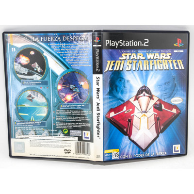 VIDEOJUEGO PS2 STAR WARS JEDI STARFIGHTER