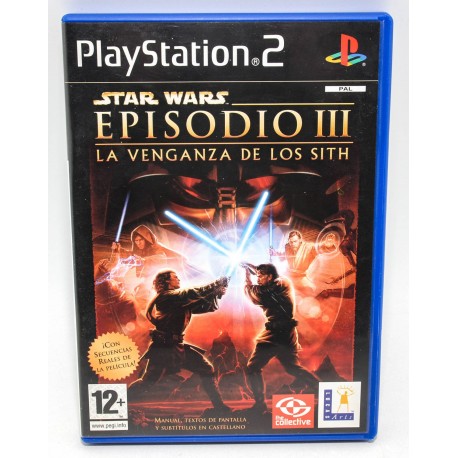 VIDEOJUEGO PS2 STAR WARS EPISODIO III LA VENGANZA DE LOS SITH