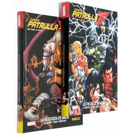 TOMOS COMIC 1 Y 2 DE NUEVA PATRULLA-X DE YOST Y KYLE