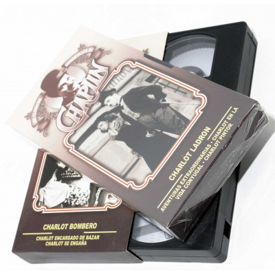 COLECCIÓN VHS CHARLES CHAPLIN