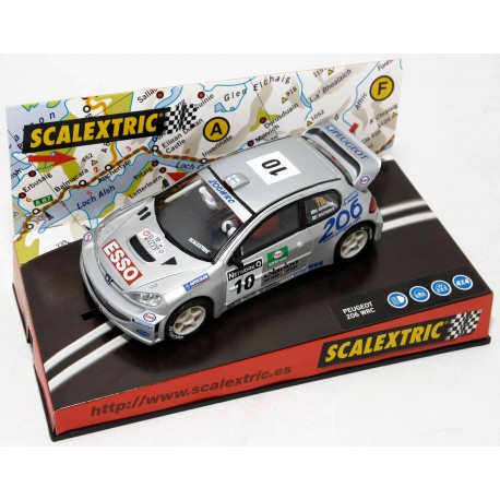 COCHE SCALEXTRIC PEUGEOT 206 WRC REF. 6054